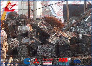 Metal uçlu talaşlar için Y83-100 Hidrolik Hurda Metal Balya Makinası Balya 1000KG / s