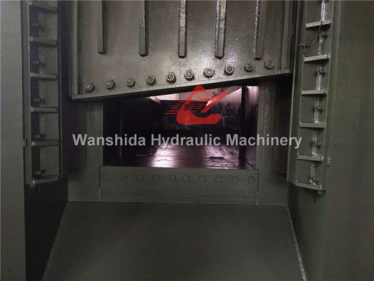 WANSHIDA 800 Tonluk Hidrolik Giyotin Hurda Metal Kesme Portal Kesme makinesi