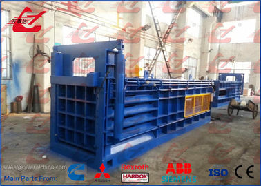 Kalite  125 Ton Horizontal Baler Waste PET Bottle Baling Machine For Plastic Bottles And Cartons Fabrika