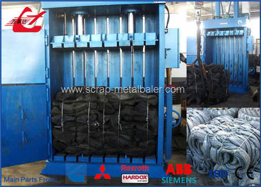 satın al Hurda Lastik Balyalama Hidrolik Balya Makinası, Dikey Balya Sıkıştırma Makinesi 2000Kgs online manufacture