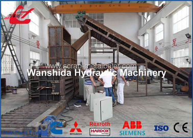 satın al Yatay Atık Kağıt Sıkıştırma Makinesi Otomatik Belting Besleme Konveyör Y82W-125A online manufacture