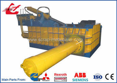 satın al Metal Geri Dönüşüm Hurda Balyalama Makinesi 250Ton Side Push Out Kuyruk Basımı PLC Kontrolü online manufacture