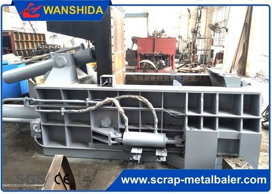 satın al 250ton Hydraulic Scrap Metal baling machine with Side push out type and PLC automatic control online manufacture