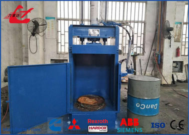 satın al Büyük Çıkışlı Atık Yağ Çelik Tamburlu Kırıcı Kutu Pres Kompaktör Makinesi 25 Tonluk Basın Kuvveti Yüksek Kararlı Performans online manufacture