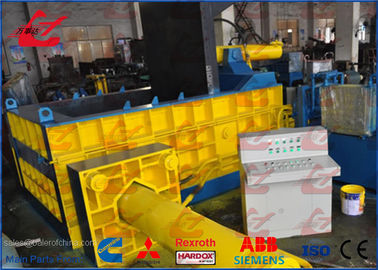 Push Out Tip Hidrolik Hurda Metal Balya Sıkıştırma Makinesi, Araba Balya Otomobil Geri Dönüşüm Makinesi