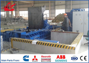 WANSHIDA 250 Ton Hurda Metal Sıkıştırıcı Alüminyum profil Balya Pres Makinesi El valfi kontrolü