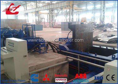 WANSHIDA 250 Ton Hurda Metal Sıkıştırıcı Alüminyum profil Balya Pres Makinesi El valfi kontrolü