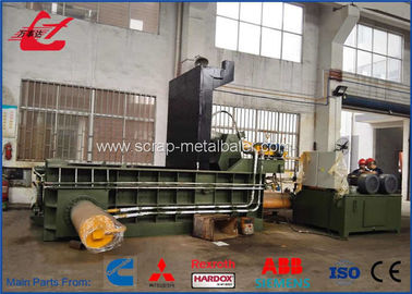 WANSHIDA 250 Ton Hurda Metal Sıkıştırıcı Alüminyum profil Balya Pres Makinesi El valfi kontrolü