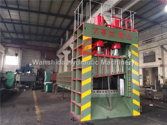 WANSHIDA 800 Tonluk Hidrolik Giyotin Hurda Metal Kesme Portal Kesme makinesi