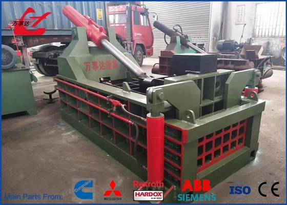 Y83q-135 Ön Dış Hurda Metal Balya Pres Geri Dönüşüm Ekipmanları WANSHIDA Markası
