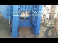 WANSHIDA 630ton baler kesme kesme billet testi videosu atölyemizde