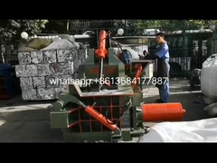 WANSHIDA 160 tonluk metal balon makinesi müşterimizin bahçesinde çalışıyor.