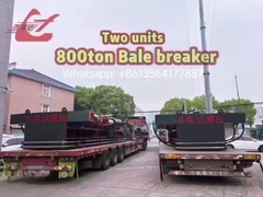 2 set 800 ton balka kırıcı teslimatı