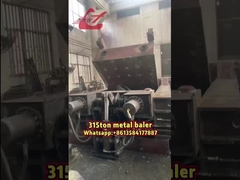 WANSHIDA 315 ton hurda metal balya makinesi Alüminyum profil sıkıştırma makinesi