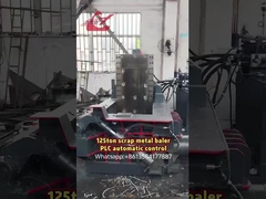 WANSHIDA Hidrolik Atık Metal Baler Kompaktör Dönüştürme tipi PLC otomatik kontrol