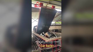 Ağır Hizmet Otomobil Hurda Metal Balya Makinası | Geri Dönüşüm için Yüksek Sıkıştırmalı Hidrolik Araba Balyalama